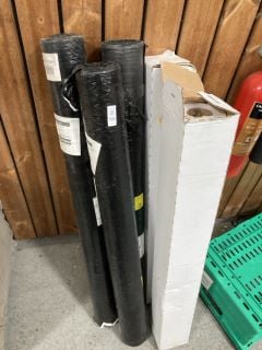 Lot 190  
            Marchington SR18 - Delivery or Collection 

                
5 X ASSORTED ITEMS TO INCLUDE ROLL OF PVC PLASTIC SHEET: LOCATION - A6W