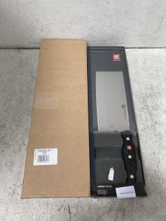 Lot 200  
            Marchington SR18 - Collection 

                
(COLLECTION ONLY) 2 X ZWILLING TWIN POLLUX CHINESE CHEF'S KNIVES - 185MM / 7" (18...