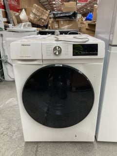 Lot 20  
            Marchington SR18 - Delivery or Collection 
                
HISENSE WFQA1214EVJM FREESTANDING 12KG WASHING MACHINE IN WHITE - ORIGINAL RRP £3...