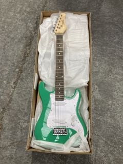 Lot 261  
            Marchington SR18 - Delivery or Collection 

                
3RD AVE 3/4 SIZE ELECTRIC GUITAR PACK IN GREEN: LOCATION - AR5