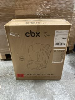 Lot 268  
            Marchington SR18 - Delivery or Collection 

                
CBX BY CYBEX SOLUTION B3 I-FIX CAR SEAT IN BLACK: LOCATION - AR5