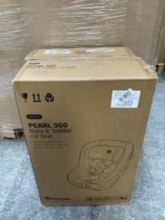 Lot 270  
            Marchington SR18 - Delivery or Collection 

                
MAXI-COSI PEARL 360 CAR SEAT IN BLACK: LOCATION - AR5