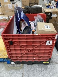 Lot 319  
            Marchington SR18 - Delivery or Collection 

                
PALLET OF ASSORTED ITEMS TO INCLUDE ACEL AC788100 BLACK NM 20MM CONTRACTOR PACK: ...