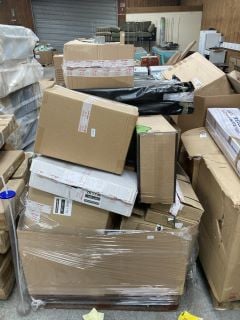Lot 32  
            Marchington SR18 - Delivery or Collection 
                
PALLET OF ASSORTED PACKAGING ITEMS TO INCLUDE POPPIES 3 PLY DINNER TISSUE NAPKINS...
