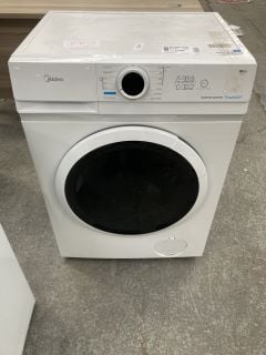 Lot 338  
            Marchington SR18 - Delivery or Collection 

                
MIDEA MF10EW70BA ENERGY SAVING FREESTANDING WASHING MACHINE - ORIGINAL RRP £469.3...