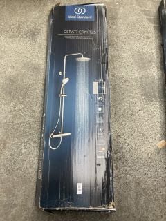 Lot 340  
            Marchington SR18 - Delivery or Collection 

                
IDEAL STANDARD CERATHERM T25 EXPOSED THERMOSTATIC SHOWER SYSTEM - ORIGINAL RRP £3...