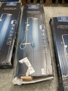 Lot 345  
            Marchington SR18 - Delivery or Collection 

                
IDEAL STANDARD CERATHERM T25 EXPOSED THERMOSTATIC SHOWER SYSTEM - ORIGINAL RRP £3...