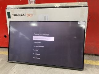 Lot 376  
            Marchington SR18 - Delivery or Collection 

                
TOSHIBA FIRE 50QF5D53 50'' QLED TV - ORIGINAL RRP £249.00: LOCATION - BR1