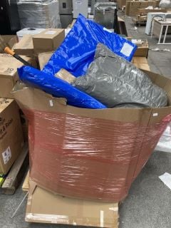 Lot 37  
            Marchington SR18 - Delivery or Collection 
                
PALLET OF ASSORTED HOUSEHOLD ITEMS TO INCLUDE PREMIUM POCKET SPRUNG COT BED: LOCA...