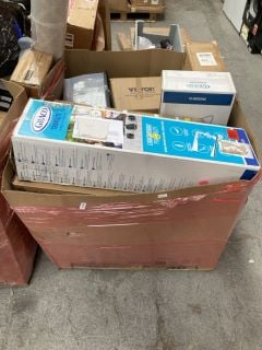 Lot 41  
            Marchington SR18 - Delivery or Collection 
                
PALLET OF ASSORTED HOUSEHOLD ITEMS TO INCLUDE SAFETY 1ST PORTABLE BED RAIL: LOCAT...