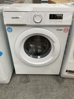 Lot 45  
            Marchington SR18 - Delivery or Collection 
                
COMFEE CFE10EW60/W FREESTANDING 6KG WASHING MACHINE IN WHITE - ORIGINAL RRP:£230:...