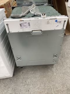 Lot 47  
            Marchington SR18 - Delivery or Collection 
                
COMFEE KWH-BD1215P-W FULLY INTEGRATED DISHWASHER IN GREY - ORIGINAL RRP:£229: LOC...