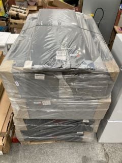 Lot 52  
            Marchington SR18 - Delivery or Collection 
                
PALLET OF ASSORTED DIVAN BED BASES TO INCLUDE 2 X SINGLE HEADBOARDS IN BLACK: LOC...