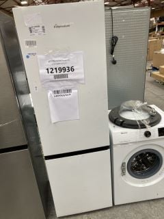 Lot 61  
            Marchington SR18 - Delivery or Collection 
                
FRIDGE MASTER MC55265AF FRIDGE FREEZER IN WHITE: LOCATION - A4