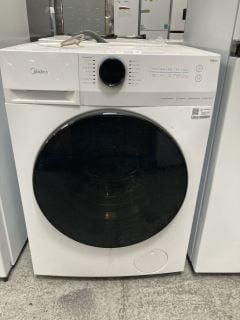 Lot 81  
            Marchington SR18 - Delivery or Collection 

                
MIDEA MF20EW80WB FREESTANDING WASHING MACHINE IN WHITE - ORIGINAL RRP:£319: LOCAT...