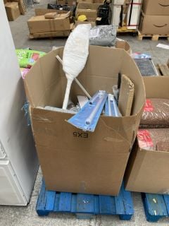 Lot 86  
            Marchington SR18 - Delivery or Collection 

                
PALLET OF ASSORTED HOUSEHOLD ITEMS TO INCLUDE QTY OF TATAY EXTENSIBLE CURVED ROD:...