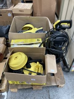 Lot 95  
            Marchington SR18 - Delivery or Collection 

                
PALLET OF ASSORTED KARCHER ITEMS TO INCLUDE KARCHER K2 HIGH PRESSURE WASHER: LOCA...