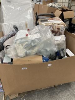 Lot 99  
            Marchington SR18 - Delivery or Collection 

                
PALLET OF ASSORTED HOUSEHOLD ITEMS TO INCLUDE SALTER XL DUAL VIEW AIR FRYER OVEN ...