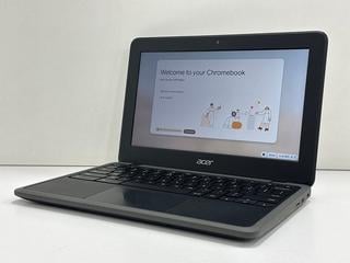 Lot 126  
            Marchington - Parcel Delivery Only 

                
ACER CHROMEBOOK 11 C732 32GB LAPTOP: MODEL NO C732LT-C76L (UNIT ONLY). INTEL CELE...