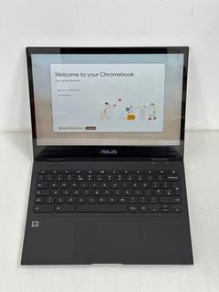 Lot 127  
            Marchington - Parcel Delivery Only 

                
ASUS CHROMEBOOK FLIP CM3 64GB LAPTOP IN SILVER: MODEL NO CM3200FM1A-HW0025. MEDIA...