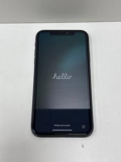 Lot 13  
            Marchington - Parcel Delivery Only 

                
APPLE IPHONE 11 64 GB SMARTPHONE IN BLACK: MODEL NO A2221 (UNIT ONLY) [JPTM148309]