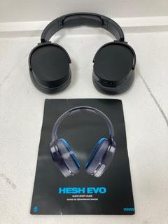 Lot 175  
            Marchington - Parcel Delivery Only 

                
SKULL CANDY HESH EVO WIRELESS OVER-EAR BLUETOOTH HEADPHONES IN BLACK. (WITH POWER...
