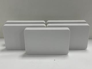 Lot 200  
            Marchington - Parcel Delivery Only 

                
5X SKY WIFI MAX HUB ROUTERS: MODEL NO SR213-02-UK-WHT (UNIT ONLY) [JPTM148185]