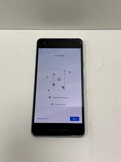 Lot 34  
            Marchington - Parcel Delivery Only 

                
GOOGLE PIXEL 2 64 GB SMARTPHONE IN BLUE: MODEL NO G011A (UNIT ONLY) [JPTM148346]