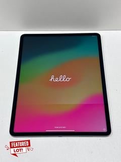 Lot 38  
            Marchington - Parcel Delivery Only 

                
APPLE IPAD PRO (12.9-INCH, 5TH GENERATION) 512 GB TABLET WITH WIFI IN SPACE GREY:...