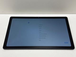 Lot 44  
            Marchington - Parcel Delivery Only 

                
SAMSUNG GALAXY TAB A7 32 GB TABLET WITH WIFI IN GREY: MODEL NO SM-T500 (UNIT ONLY...