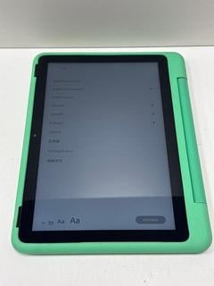 Lot 49  
            Marchington - Parcel Delivery Only 

                
AMAZON FIRE HD 10 (13TH GENERATION) 32 GB TABLET WITH WIFI IN MINT: MODEL NO TG42...