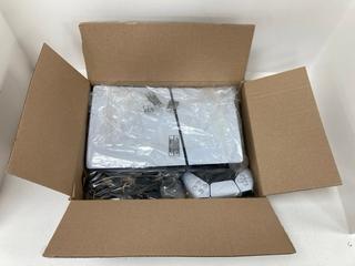 Lot 5  
            Marchington - Parcel Delivery Only 

                
SONY PLAYSTATION 5 GAMES CONSOLE IN WHITE: MODEL NO CFI-2016 (WITH BOX AND ACCESS...