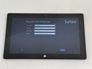 Lot 95  
            Marchington - Parcel Delivery Only 

                
MICROSOFT SURFACE RT 64GB PC IN BLACK: MODEL NO 1516. NVIDIA TEGRA 3 @ 1.30 GHZ, ...