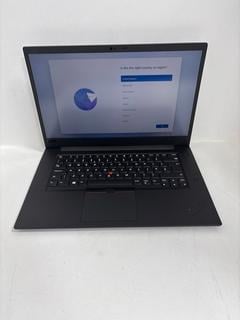 Lot 96  
            Marchington - Parcel Delivery Only 

                
LENOVO THINKPAD P1 1TB LAPTOP IN BLACK. (UNIT ONLY). INTEL CORE I7-9850H CPU @ 2....