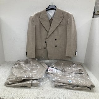 Lot 1005  
            Marchington SR12 - Parcel Delivery Only 

                
3 X SELECTED HOMME RELAXED AXEL BLAZER IN BEIGE - UK SIZE: 40R: LOCATION - D14