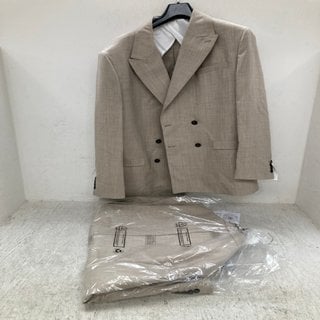 Lot 1006  
            Marchington SR12 - Parcel Delivery Only 

                
2 X SELECTED HOMME RELAXED AXEL BLAZER IN BEIGE - UK SIZE: 44R: LOCATION - D14