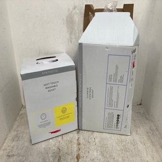 Lot 1035  
            Marchington SR12 - Parcel Delivery Only 

                
JOHN LEWIS & PARTNERS SOFT TOUCH WASHABLE SINGLE DUVET TO ALSO INCLUDE JOHN LEWIS...