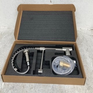 Lot 1049  
            Marchington SR12 - Parcel Delivery Only 

                
MODERN KITCHEN MIXER TAP IN STAINLESS STEEL: LOCATION - D12