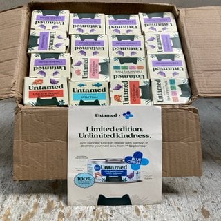 Lot 122  
            Marchington SR12 - Parcel Delivery Only 

                
QTY OF ASSORTED UNTAMED CAT FOOD, TO INCLUDE 7 X TINS CHICKEN BREAST WET FOOD - B...