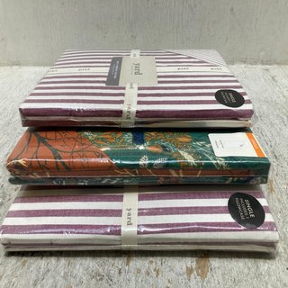 Lot 140  
            Marchington SR12 - Parcel Delivery Only 

                
2 X ASSORTED DUVET COVER SET TO INCLUDE FURN. HOME + STYLE FOREST FAUNA DUVET SIN...