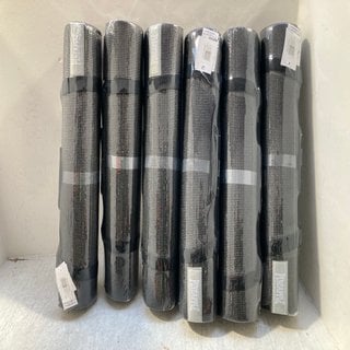 Lot 149  
            Marchington SR12 - Parcel Delivery Only 

                
6 X PINEAPPLE BADGE YOGA MAT ONE SIZE IN BLACK: LOCATION - AR3