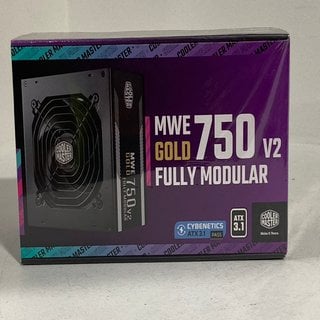 Lot 14  
            Marchington SR12 - Parcel Delivery Only 

                
COOLER MASTER MEW GOLD 750 V2 FULLY MODULAR - ORIGINAL RRP £156.94 (SEALED): LOCA...