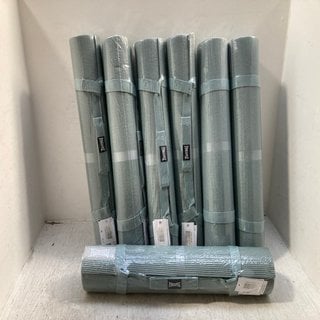 Lot 154  
            Marchington SR12 - Parcel Delivery Only 

                
7 X PINEAPPLE BADGE YOGA MAT ONE SIZE IN SAGE: LOCATION - AR3