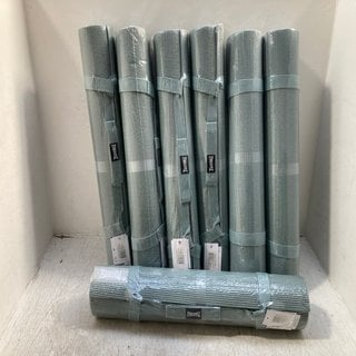 Lot 157  
            Marchington SR12 - Parcel Delivery Only 

                
7 X PINEAPPLE BADGE YOGA MAT ONE SIZE IN SAGE: LOCATION - AR3