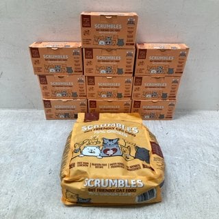 Lot 179  
            Marchington SR12 - Parcel Delivery Only 

                
QTY OF ASSORTED CAT FOODS TO INCLUDE 1 X 2.5KG BAG OF SCRUMBLES DRY CHICKEN CAT F...