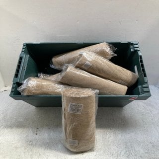 Lot 192  
            Marchington SR12 - Parcel Delivery Only 

                
10 X OF HESSIAN ROLL SIZE 30CM X 10MM: LOCATION - AR5