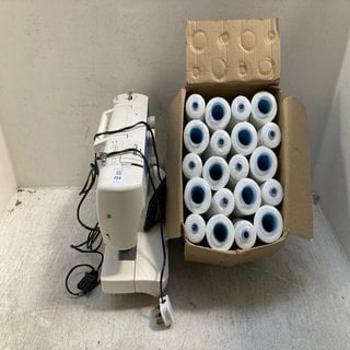 Lot 194  
            Marchington SR12 - Parcel Delivery Only 

                
QTY OF ASSORTED SEWING APPLIANCES, TO INCLUDE 1 X BROTHER XL-5012 SEWING MACHINE ...