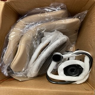 Lot 198  
            Marchington SR12 - Parcel Delivery Only 

                
BOXED SET OF 2 X BAR STOOL IN KHAKI: LOCATION - AR5