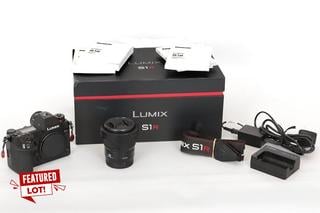 Lot 1  
            Marchington SR12 - Parcel Delivery Only 

                
PANASONIC LUMIX S1R 47.3MP FULL FRAME MIRRORLESS CAMERA KIT TO INCLUDE 50MM F1.8 ...