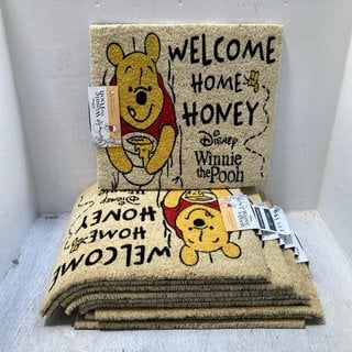 Lot 205  
            Marchington SR12 - Parcel Delivery Only 

                
10 X DISNEY WINNIE THE POOH COIR DOOR MAT 60CM X 40CM: LOCATION - AR6